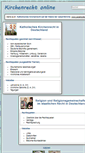 Mobile Screenshot of kirchenrecht-online.de